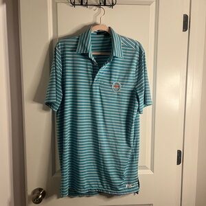 2012 PGA Championship Blue Striped Men's Polo Shirt